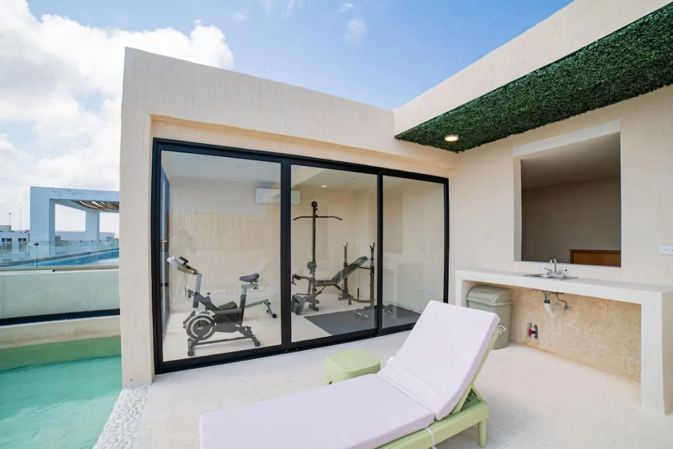 Crystal Stunning Penthouse With Private Pool Apartman Tulum Mexikó
